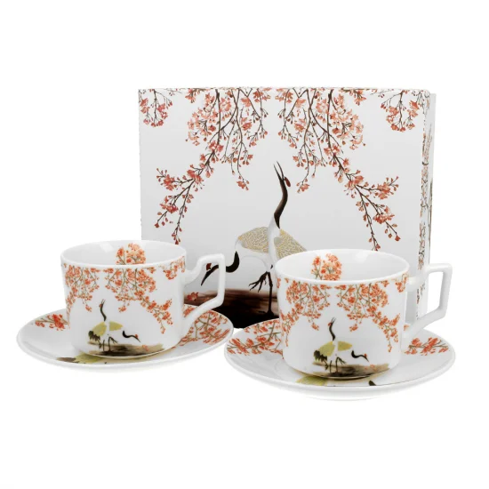 Сервиз за чай Japan Collection - Sakura & Cranes от Neostyle.bg Сервиз за чай Japan Collection - Sakura & Cranes на супер цена от Neostyle.bg