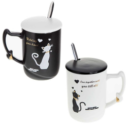 Сервиз за чай от 2 чаши MUG котки