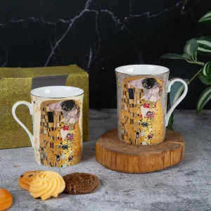 Подаръчен Комплект за чай Целувката