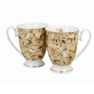 Комплект за чай English Roses Cream - Golden Line