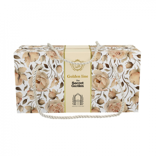 Комплект за чай English Roses White - Golden Line на супер цена от Neostyle.bg