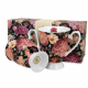 Комплект за чай Floral Collection - Spring Roses Black на супер цена от Neostyle.bg