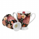 Комплект за чай Floral Collection - Spring Roses Black на супер цена от Neostyle.bg