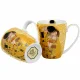 Комплект за чай mug Gustav Klimt Collection - The Kiss Ecru на супер цена от Neostyle.bg