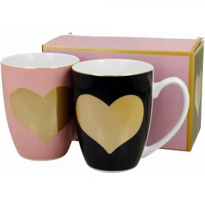 Сервиз за чай от 2 чаши Big Heart