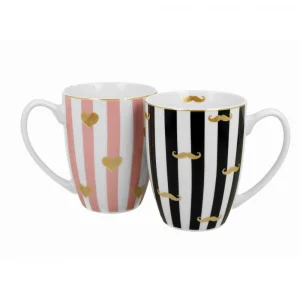 Сервиз за чай/кафе Moustache and Small Hearts