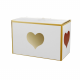 Сервиз за чай/кафе Red & Gold Heart на супер цена от Neostyle.bg