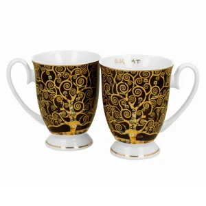 Комплект за чай Tree of Life inspired by Gustav Klimt - Golden Line