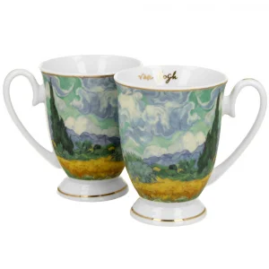 Комплект за чай Wheat Field inspired by Van Gogh - Golden Line