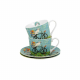 Комплект две чаши за чай с чинийки Cat’s World - Bicycle на супер цена от Neostyle.bg