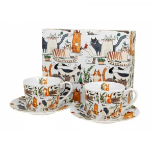 Сервиз за чай Cat’s World - Lazy Cats