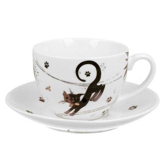 Чаши за чай Charming Cats на супер цена от Neostyle.bg