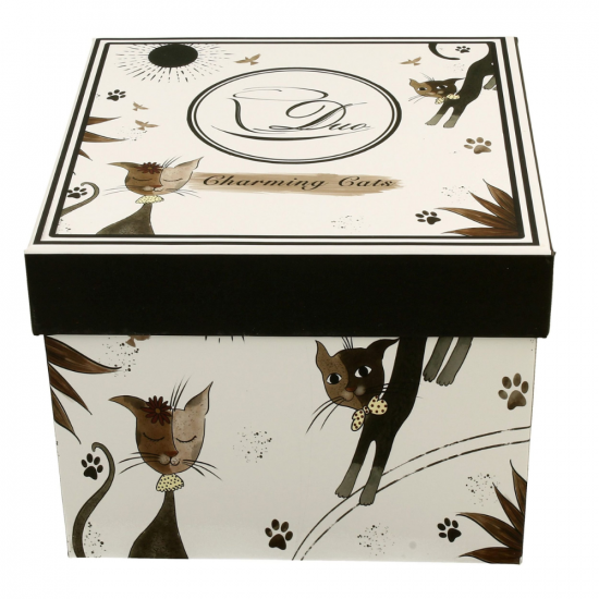 Чаши за чай Charming Cats на супер цена от Neostyle.bg