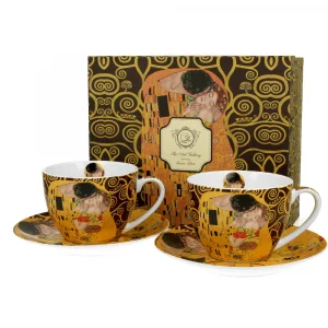 Сервиз за чай Gustav Klimt Collection - The Kiss Brown