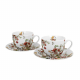 Сервиз за чай/кафе Vintage Flowers White на супер цена от Neostyle.bg