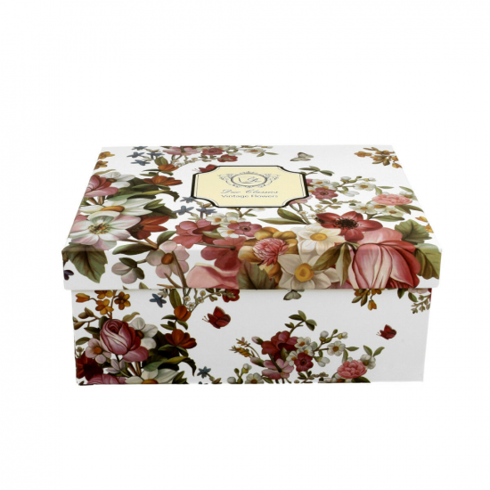 Сервиз за чай/кафе Vintage Flowers White на супер цена от Neostyle.bg