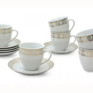 Сервиз за чай/кафе Версаче-злато