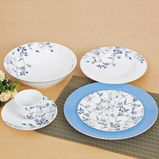 Сервиз за хранене 31 части Blue Leaf на супер цена от Neostyle.bg