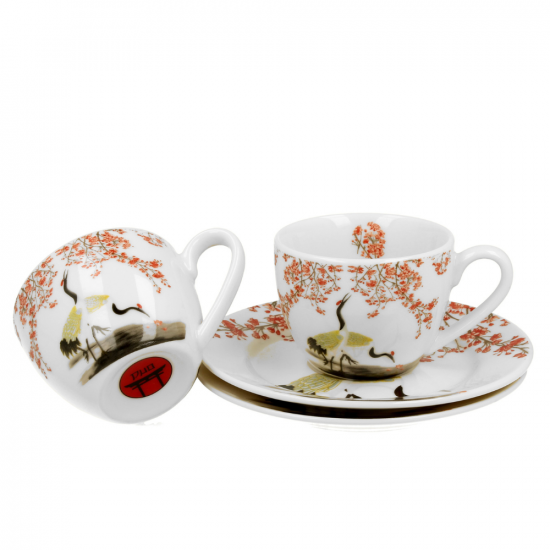Комплект за кафе Japan Collection - Sakura & Cranes на супер цена от Neostyle.bg