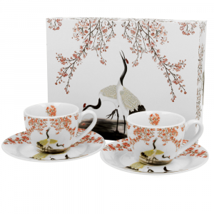 Комплект за кафе Japan Collection - Sakura & Cranes