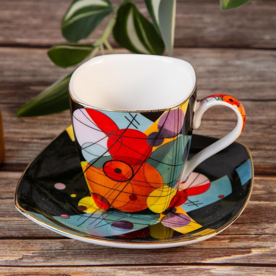 Комплект две чаши за кафе Colors на супер цена от Neostyle.bg