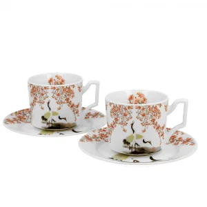Сервиз за кафе Japan Collection - Sakura & Cranes