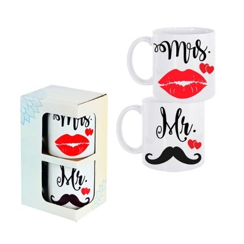 Комплект чаши Mr&Mis от Neostyle.bg Комплект чаши Mr&Mis на супер цена от Neostyle.bg