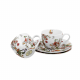 Комплект за кафе Vintage Flowers White на супер цена от Neostyle.bg