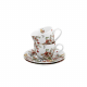 Комплект за кафе Vintage Flowers White на супер цена от Neostyle.bg