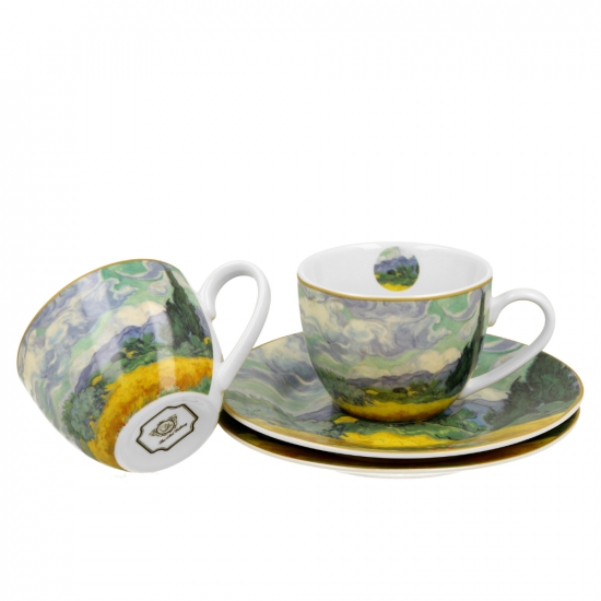 Сервиз за кафе Van Gogh Collection - Wheat Field на супер цена от Neostyle.bg