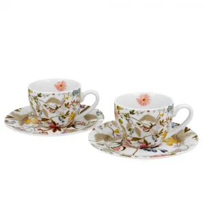 Комплет от две чаши + две чинийки While by William Kilburn