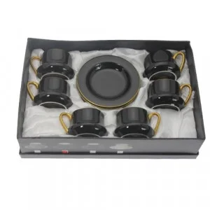 Чаши за кафе Gold handle Morellо