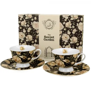 Сервиз за кафе English Roses Black
