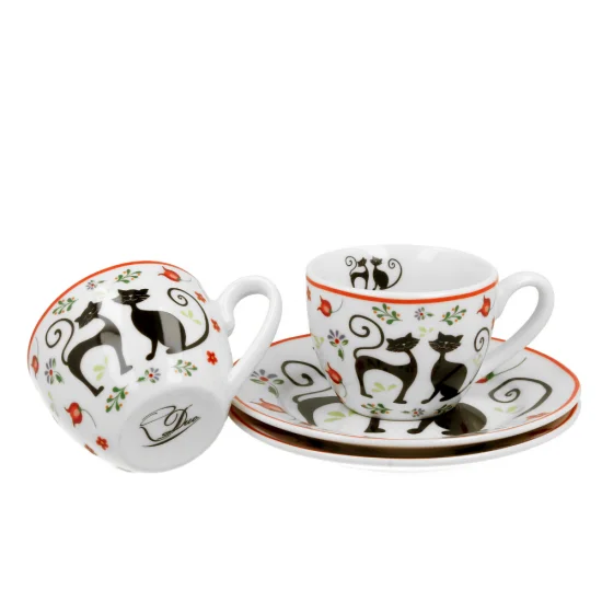 Чаши за кафе Etno Cat на супер цена от Neostyle.bg