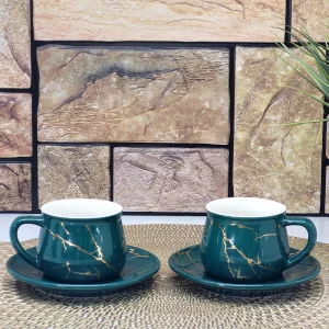 Комплект за кафе Green Marble