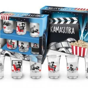 Комплект камасутра шотове в подаръчна кутия