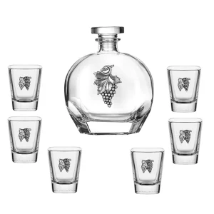 Подаръчен сет за ракия "Грозд"