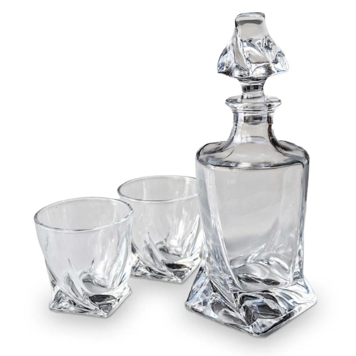 Комплект от 2 чаши за уиски с гарафа на супер цена от Neostyle.bg