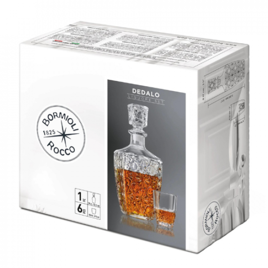 Сервиз за Уиски в дървена кутия Whisky Gift Sets на супер цена от Neostyle.bg