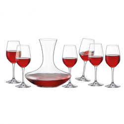 Комплект декантер Somelier с 6 чаши за червено вино