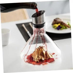 Декантер за вино с аератор и дозатор Gold Mountain