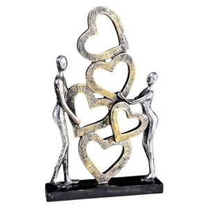 Декоративна статуетка влюбени със сърца Любовна магия