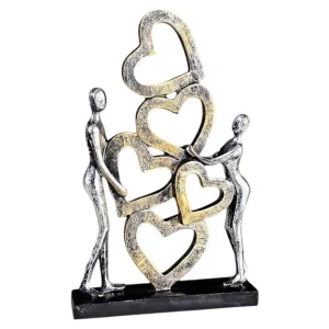 Декоративна статуетка влюбени със сърца Любовна магия