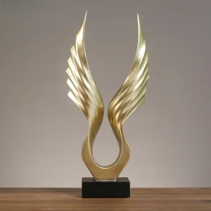 Декоративна Статуетка Златни Крила