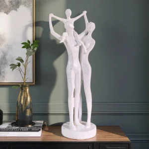 Декоративна статуетка Семейна хармония родители с дете