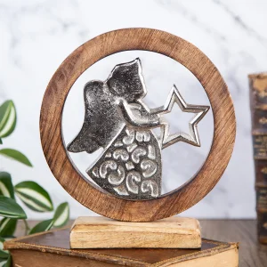 Статуетка на ангел със звезда