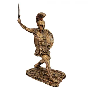 Статуетка на Хектор с меч и щит