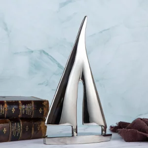 Декоративна Статуетка "Лодка" от Алуминий