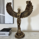 Статуетка-свещник на египетската богиня Изида с разперени крила