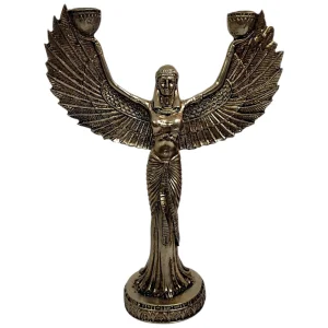 Декоративен Свещник Изида, египетска богиня